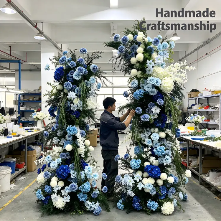 Artisan Humidity Transfer Test Chamber 85 Percent Dark Blue Hydrangea White Glove Rub Test