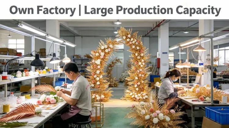 Factory Workers Old Money Test Three Light Stations Gold Foliage Inspection Production