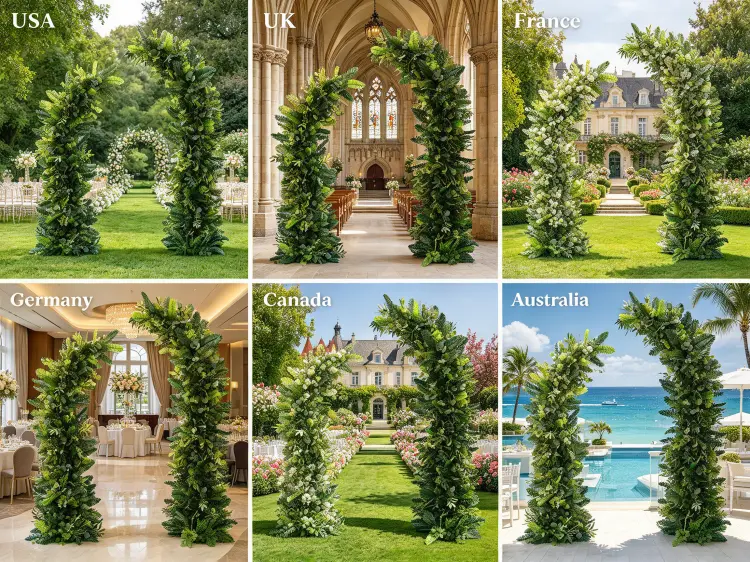 Global Botanical Crescent Arch Projects Copenhagen Greenhouse Berlin Hotel Miami Gallery Wedding Map