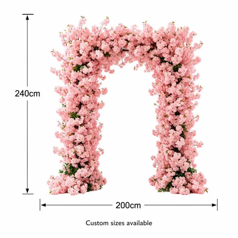 Cherry Blossom Arch – Pink Cherry Blossom Flower Arch