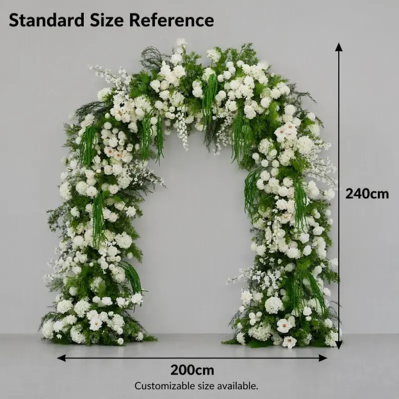 Wedding Arch with Stand – Flower Arch Stand Included