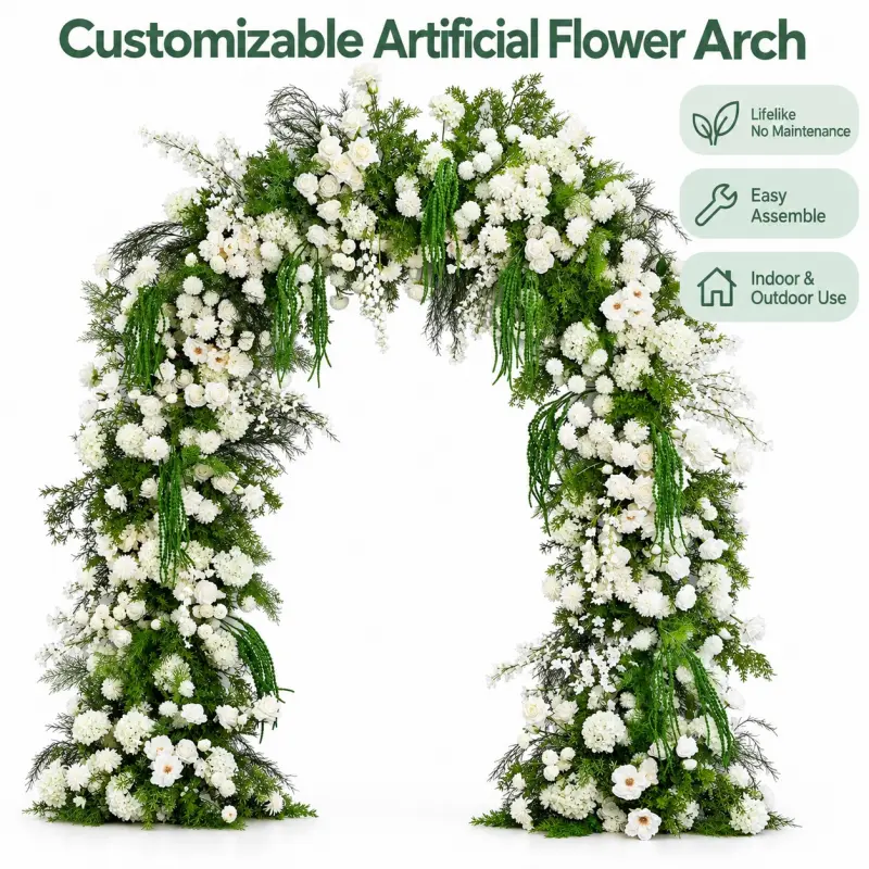 Wedding Arch with Stand – Flower Arch Stand Included