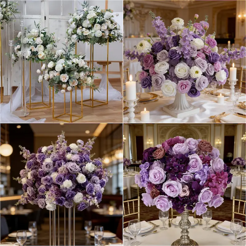 White Flower Ball – Artificial White Rose Flower Ball（Pure White Rose Ball for Weddings, Events & Displays）