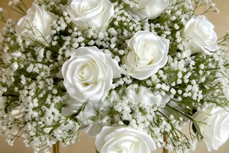 silk flower ball texture close up realistic sheen