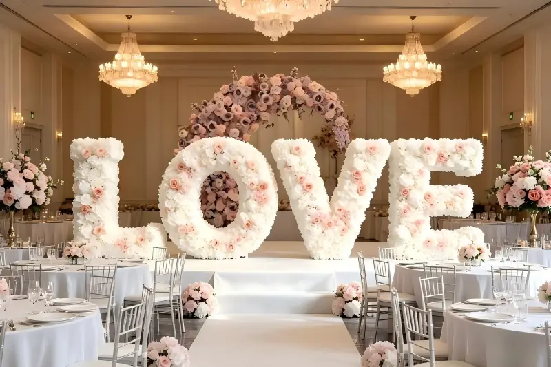 The Rise of Custom Flower Signs in Event Branding