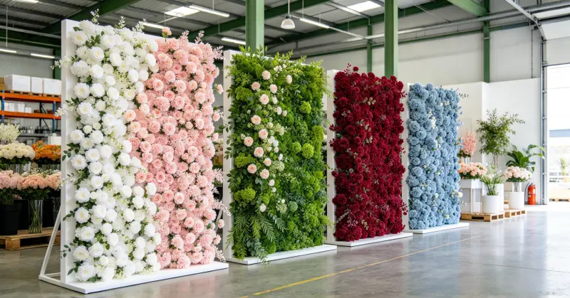Flower Wall Color Guide 2027: Best Selling Colors for Rental