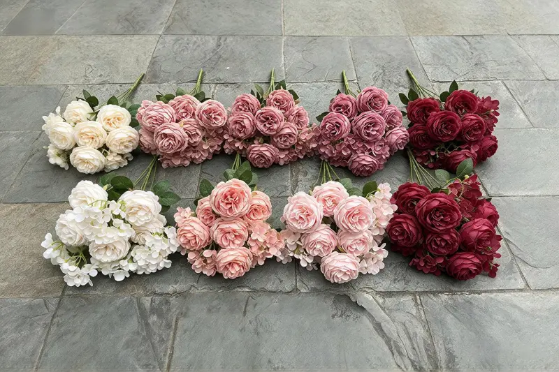 Custom Color Matching for Artificial Flowers: Factory Process Guide