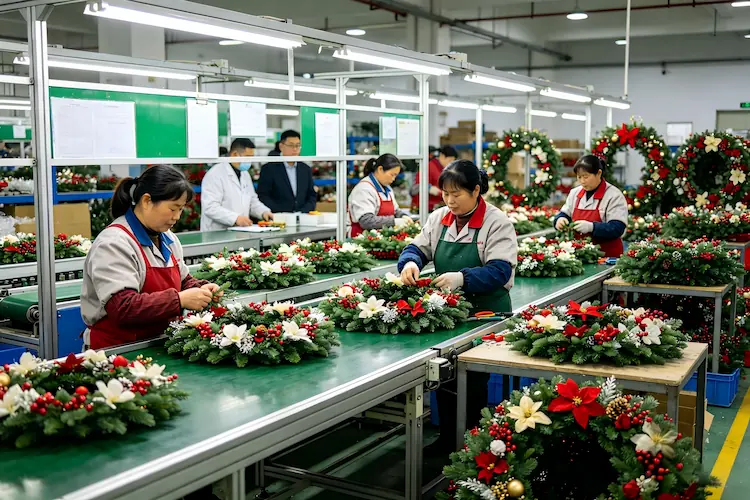 Xibo Floral holiday decor manufacturer factory