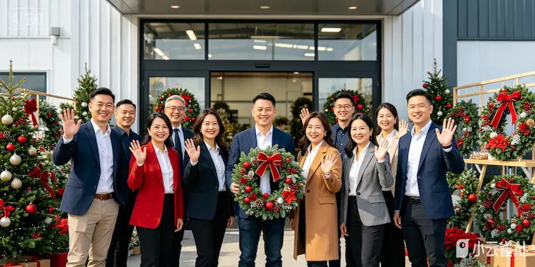 Xibo Floral holiday decor manufacturer team